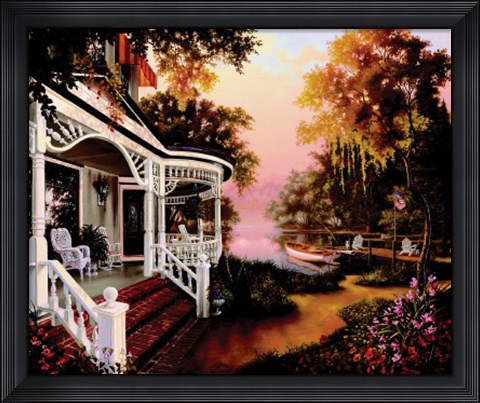 Framed Little Piece Of Heaven Print