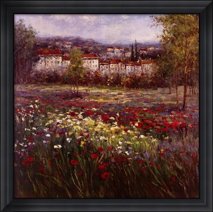 Framed Tuscan Pleasures II Print