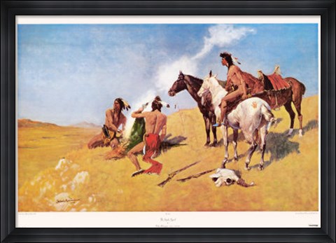 Framed Smoke Signal Print