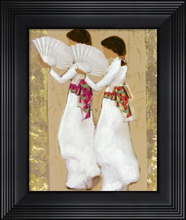 Framed Girls from Binh Dinh I Print