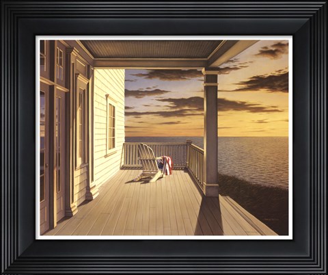 Framed Last Light Print