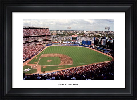 Framed Shea, 1986 Print