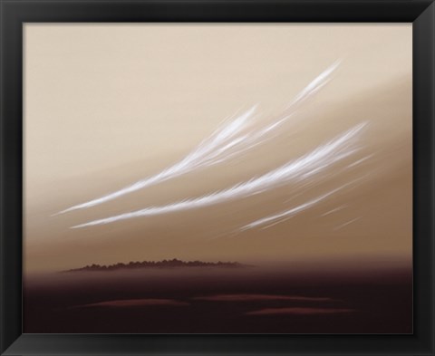 Framed Autumn Skies I Print