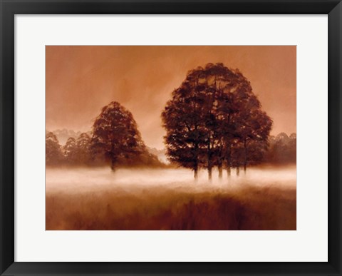 Framed Misty Morning Print