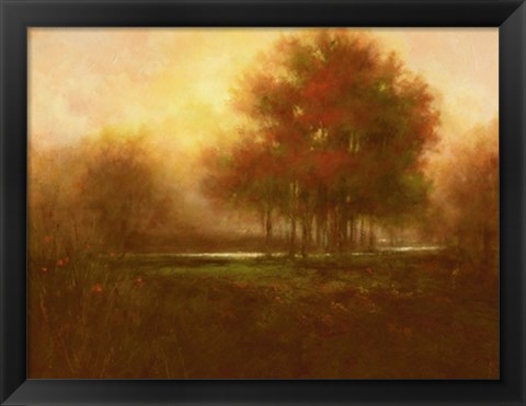 Framed Golden Forest Print