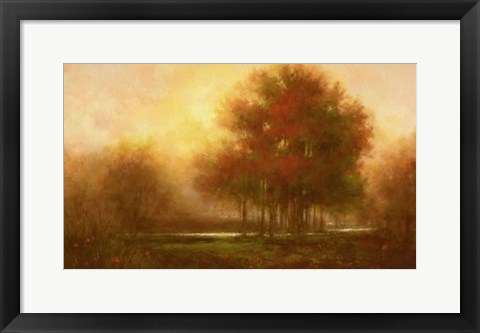 Framed Golden Forest Print