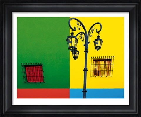 Framed La Boca, Buenos Aires I Print