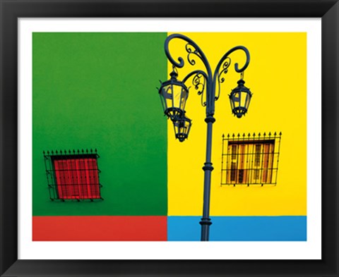 Framed La Boca, Buenos Aires I Print