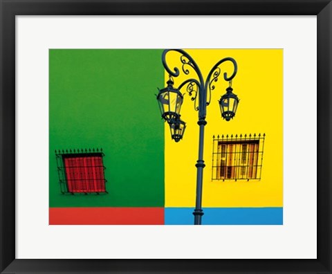 Framed La Boca, Buenos Aires I Print