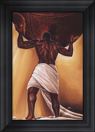 Framed Power of Man (medium) Print