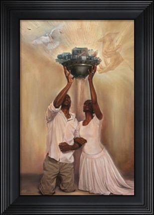 Framed Give It All to God Print
