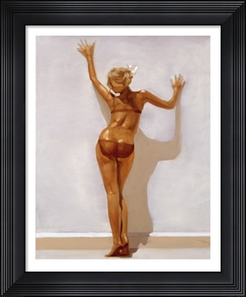 Framed Hot in the City Print
