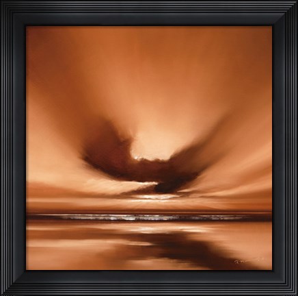 Framed Coastal Calm Print