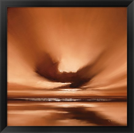 Framed Coastal Calm Print