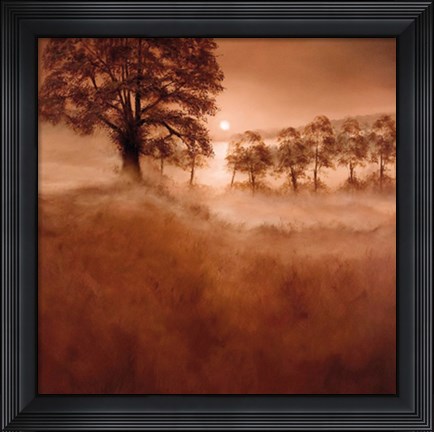 Framed Misty Morning Print