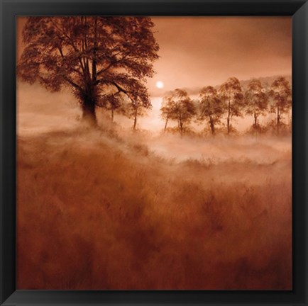 Framed Misty Morning Print