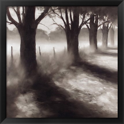 Framed Path by Field Print