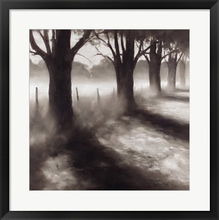 Framed Path by Field Print