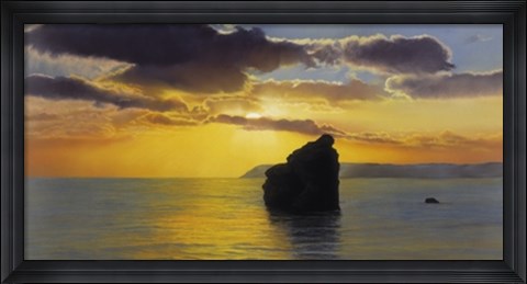 Framed Evening&#39;s Profile Print