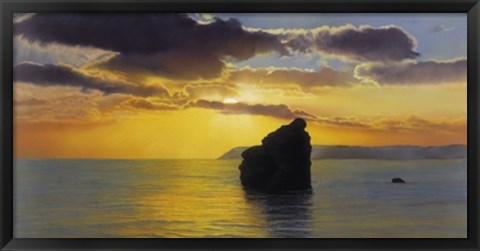 Framed Evening&#39;s Profile Print