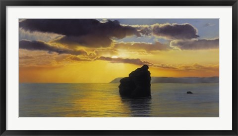 Framed Evening&#39;s Profile Print