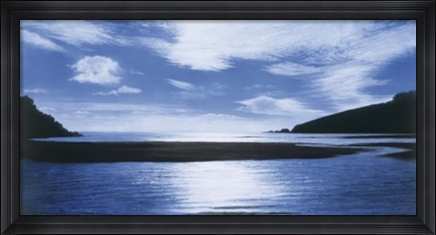 Framed Waiting for the Tide Print