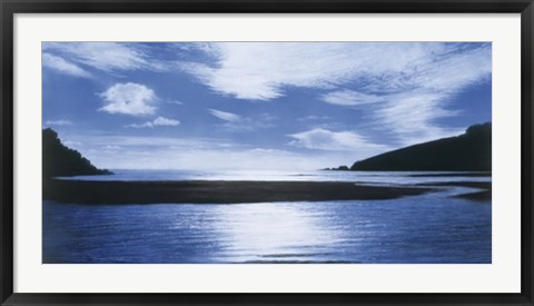 Framed Waiting for the Tide Print