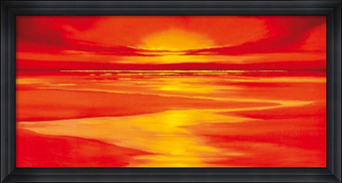 Framed Red Sky Print