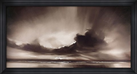 Framed Mono Sky Print