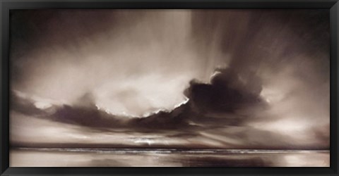 Framed Mono Sky Print