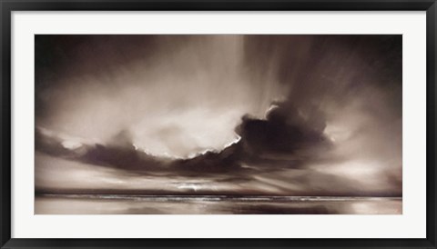 Framed Mono Sky Print