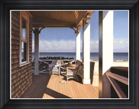 Framed Nantucket Shore Print