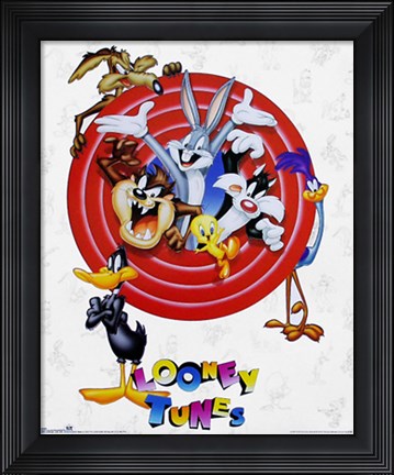 Framed Bugs Bunny &amp; Friends: Group Shot Print