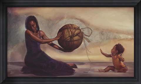 Framed If This World Were Mine (Female) Print