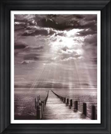 Framed Storm Clearing Print