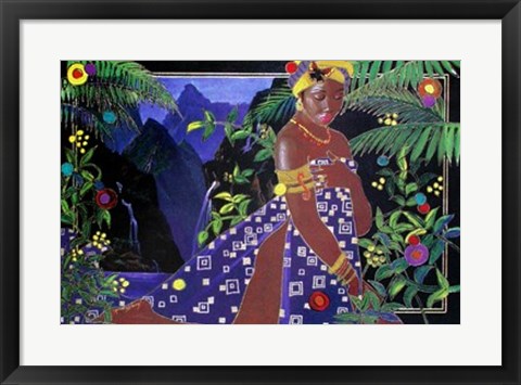 Framed Paradise Print