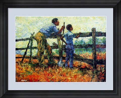 Framed Dreamers Print