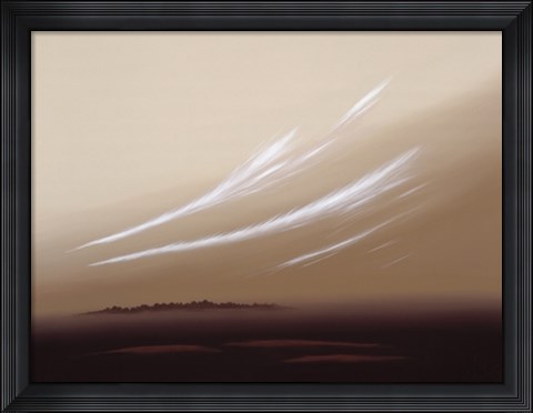 Framed Autumn Skies I Print