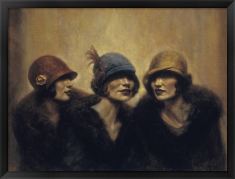 Framed Girl Talk Print