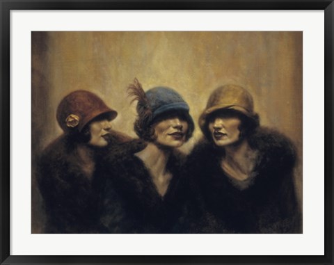Framed Girl Talk Print