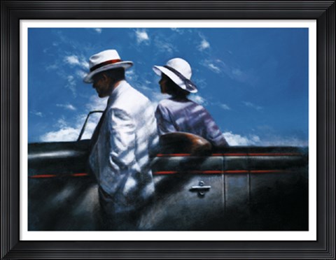 Framed Spot on the Map Print