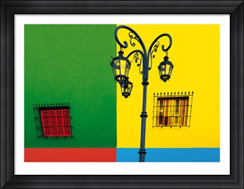 Framed La Boca, Buenos Aires I Print
