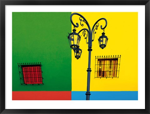 Framed La Boca, Buenos Aires I Print