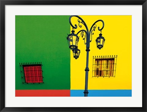 Framed La Boca, Buenos Aires I Print