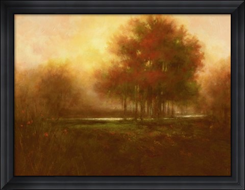 Framed Golden Forest Print