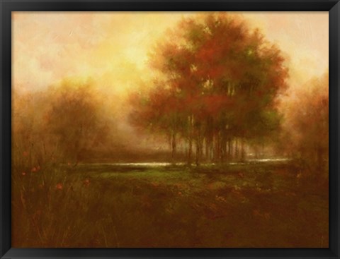 Framed Golden Forest Print
