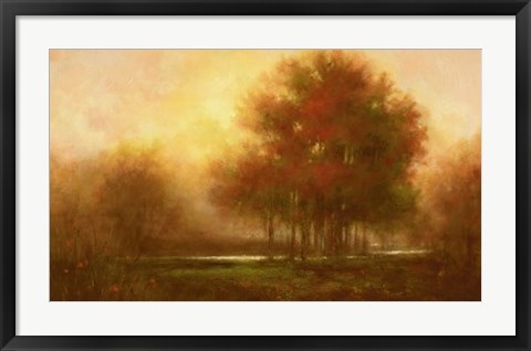 Framed Golden Forest Print