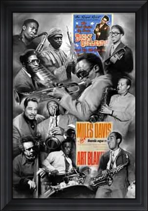 Framed B-Bop Print