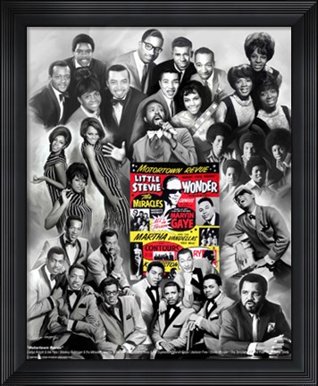 Framed Motortown Revue Print