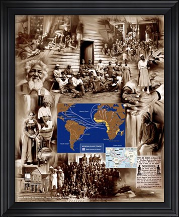 Framed From African to American: 40 Acres and a Mule Print